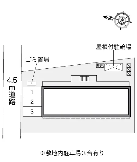 千葉市中央区都町３丁目 月極駐車場